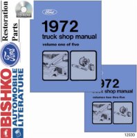 1972 Ford Truck Shop Service Repair Manual PDF sample image