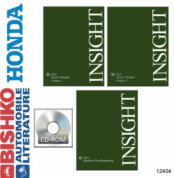 2012 Honda Insight Factory Shop Service Manual