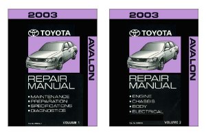 2003 Toyota Avalon Factory Shop Service Manual