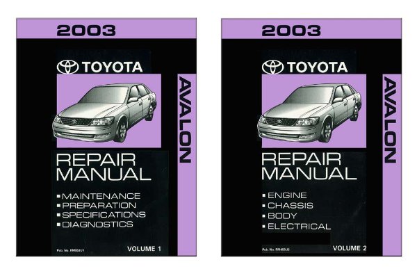 2003 Toyota Avalon Factory Shop Service Manual