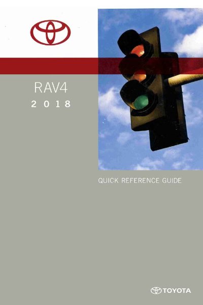 2018 Toyota Rav4 Owner's Manual