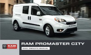 2021 Dodge Promaster City Owner's Manual