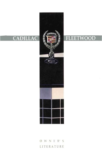 1990 Cadillac Fleetwood Owner's Manual