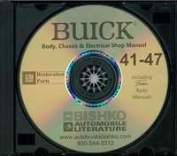 1941-47 BUICK Body, Chassis & Electrical Shop Manual sample image