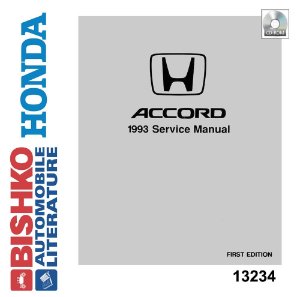 1993 Honda Accord Factory Shop Service Manual