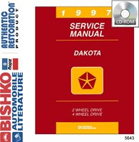 1997 DODGE DAKOTA TRUCK Body, Chassis & Electrical Service Manual sample image