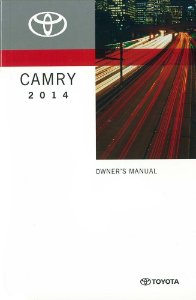 2014 Toyota Camry Owner's Manual
