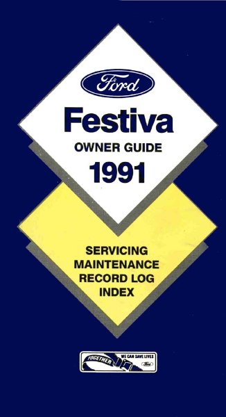 1991 Ford Festiva Owner's Manual