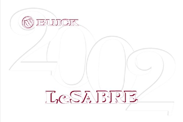 2002 Buick LaSabre Owner's Manual