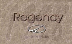 1998 Oldsmobile Regency Owner's Manual