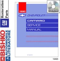 1990 Chevrolet Camaro Factory Shop Service Manual sample image