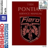 1984 Pontiac Fiero Shop Service Repair Manual PDF sample image