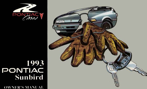 1993 Pontiac Sunbird Owner's Manual