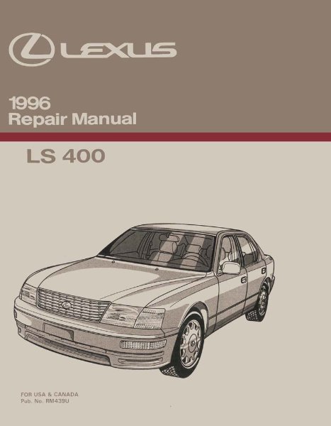 1996 Lexus LS 400 Factory Shop Service Manual