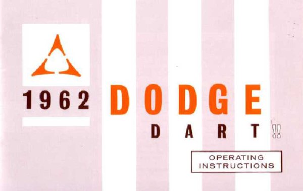 1962 Dodge Dart Owner's Manual