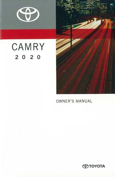 2020 Toyota CAMRY Owner's Manual