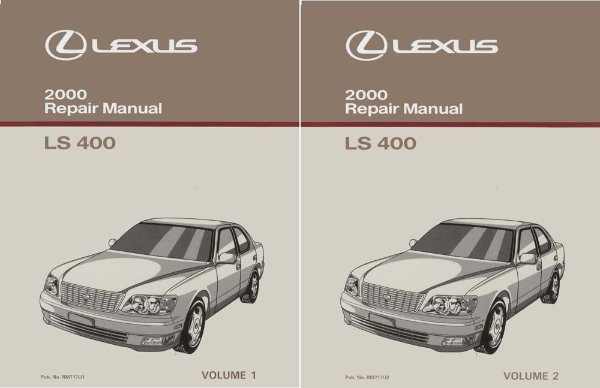 2000 Lexus LS 400 Factory Shop Service Manual