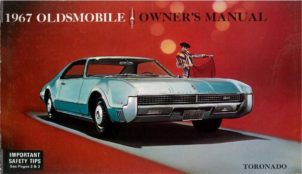 1967 Oldsmobile Toronado Owner's Manual