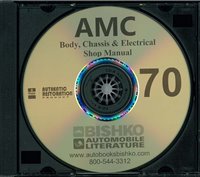 1970 AMC Body, Chassis & Electrical Service Manual sample image