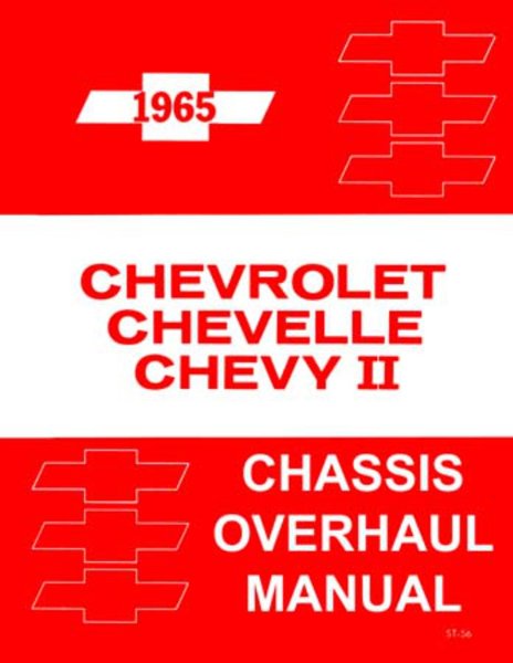 1965 Chevrolet Chevelle, Chevy II Factory Shop Service Manual