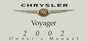 2002 Chrysler Voyager Owner's Manual