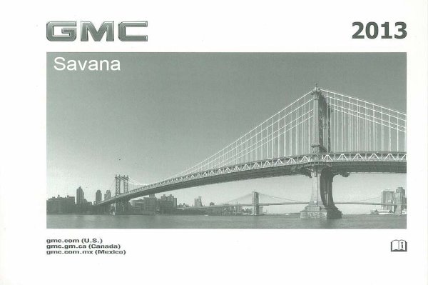 2013 GMC Savana Owner's Manual