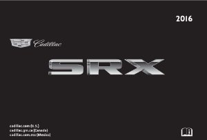 2016 Cadillac SRX Owner's Manual