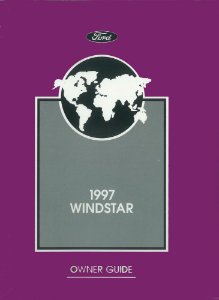 1997 Ford Windstar Owner's Manual