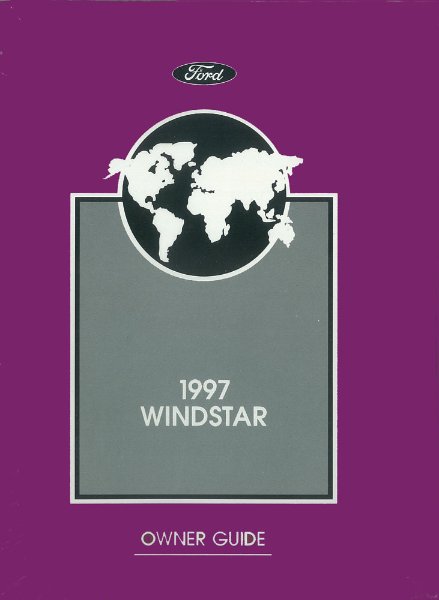 1997 Ford Windstar Owner's Manual