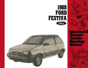 1989 Ford Festiva Wiring Diagrams Manual