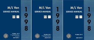 1998 Chevrolet Truck Astro, Safari Factory Shop Service Manual