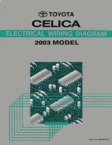 2003 Toyota Celica Wiring Diagrams Manual