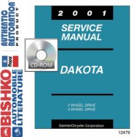 2001 DODGE DAKOTA TRUCK Body, Chassis & Electrical Service Manual sample image