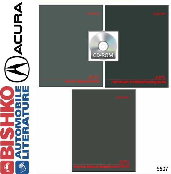 1995–1998 Acura 2.5TL, 3.2TL, 2.5TL ETM manual Factory Shop Service Manual