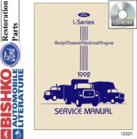 1992 Ford L-Series Truck Shop Service Repair Manual PDF sample image