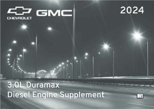 2024 Chevrolet DIESEL SUPPLEMENT Owner's Manual