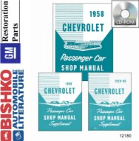 1958 1959 1960 Chevrolet (No Corvette) Shop Service Repair Manual PDF Engine sample image
