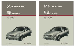 2003 Lexus IS 300 Factory Shop Service Manual