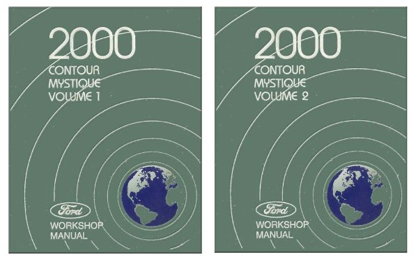2000 Ford Contour, Mercury Mystique Factory Shop Service Manual