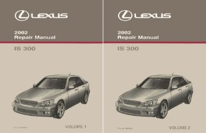 2002 Lexus IS 300 Factory Shop Service Manual