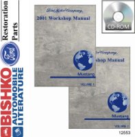 2001 Ford Mustang Shop Service Repair Manual PDF sample image