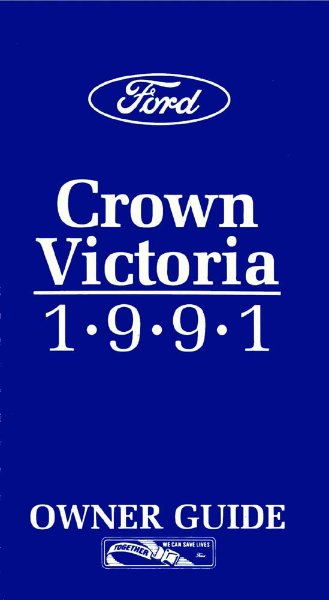 1991 Ford Crown Victoria Owner's Manual