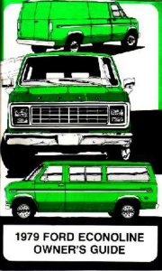 1979 Ford Econoline Owner's Manual
