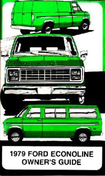 1979 Ford Econoline Owner's Manual