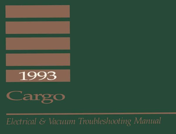 1993 Ford Truck Cargo Wiring Diagrams Manual