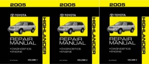 2005 Toyota Highlander Factory Shop Service Manual