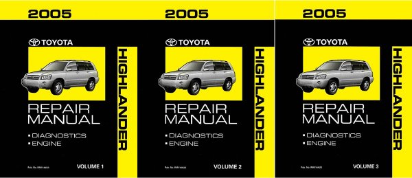2005 Toyota Highlander Factory Shop Service Manual