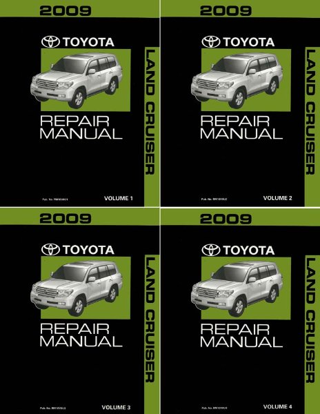 2009 Toyota Land Cruiser Factory Shop Service Manual