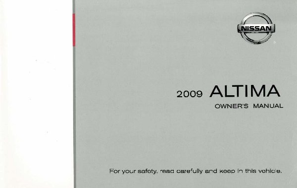2009 Nissan Altima Owner's Manual