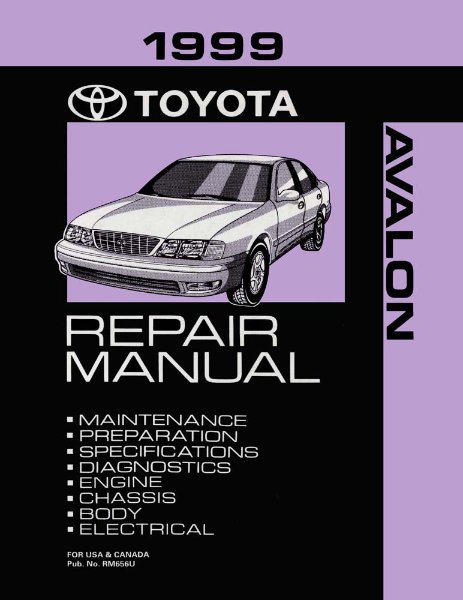 1999 Toyota Avalon Factory Shop Service Manual